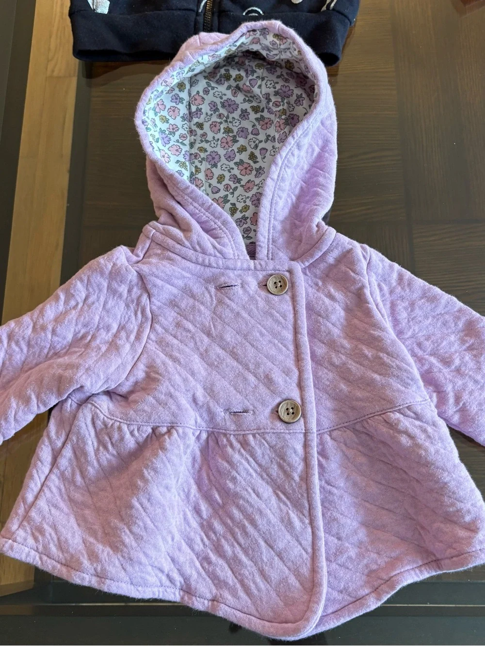 Carter's + Okie Dokie Baby Girl Hoodie Jacket Lot 3 Months Multicolor Hearts